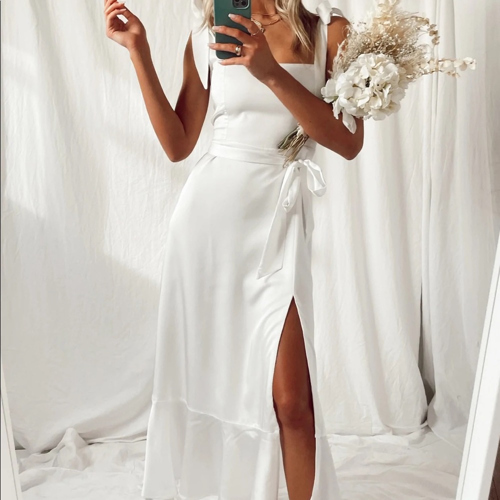MEDIUM Show Me Your Mumu Garden MIDI Dress